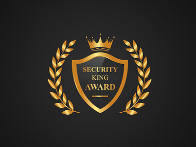 Security King Award logo Design award logo creative logo logo minimal logo minimalist logo security logo