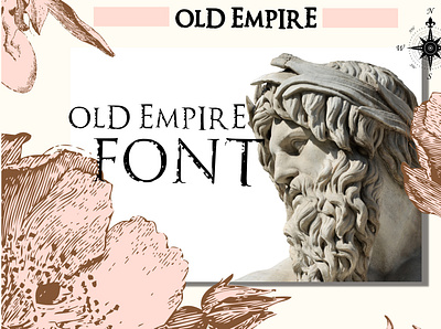 Old Empire Font branding design empire font graphic design greece font illustration logo motion graphics old pumpking thanksgiving typography vintage