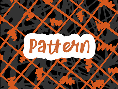 Orange Lines Pattern orange lines pattern