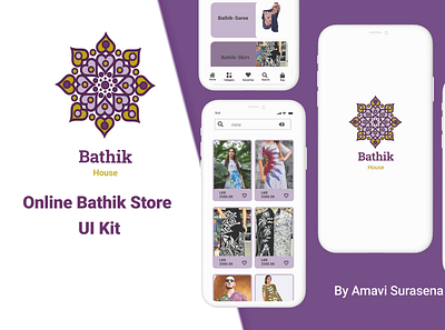 Online Bathik Store - Concept Design coceptdesign design ecommerce figma mobiledesign onlineshopping ui uiux