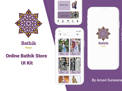 Online Bathik Store - Concept Design