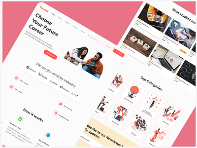 Coursel - Online Course Landing Page