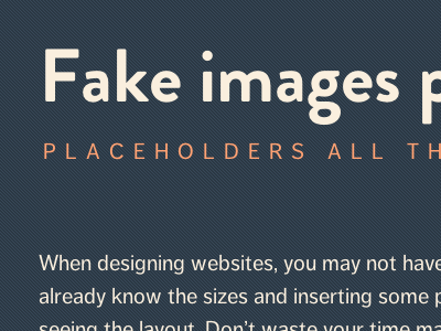 Fake images please? fake images please ff dagny typography