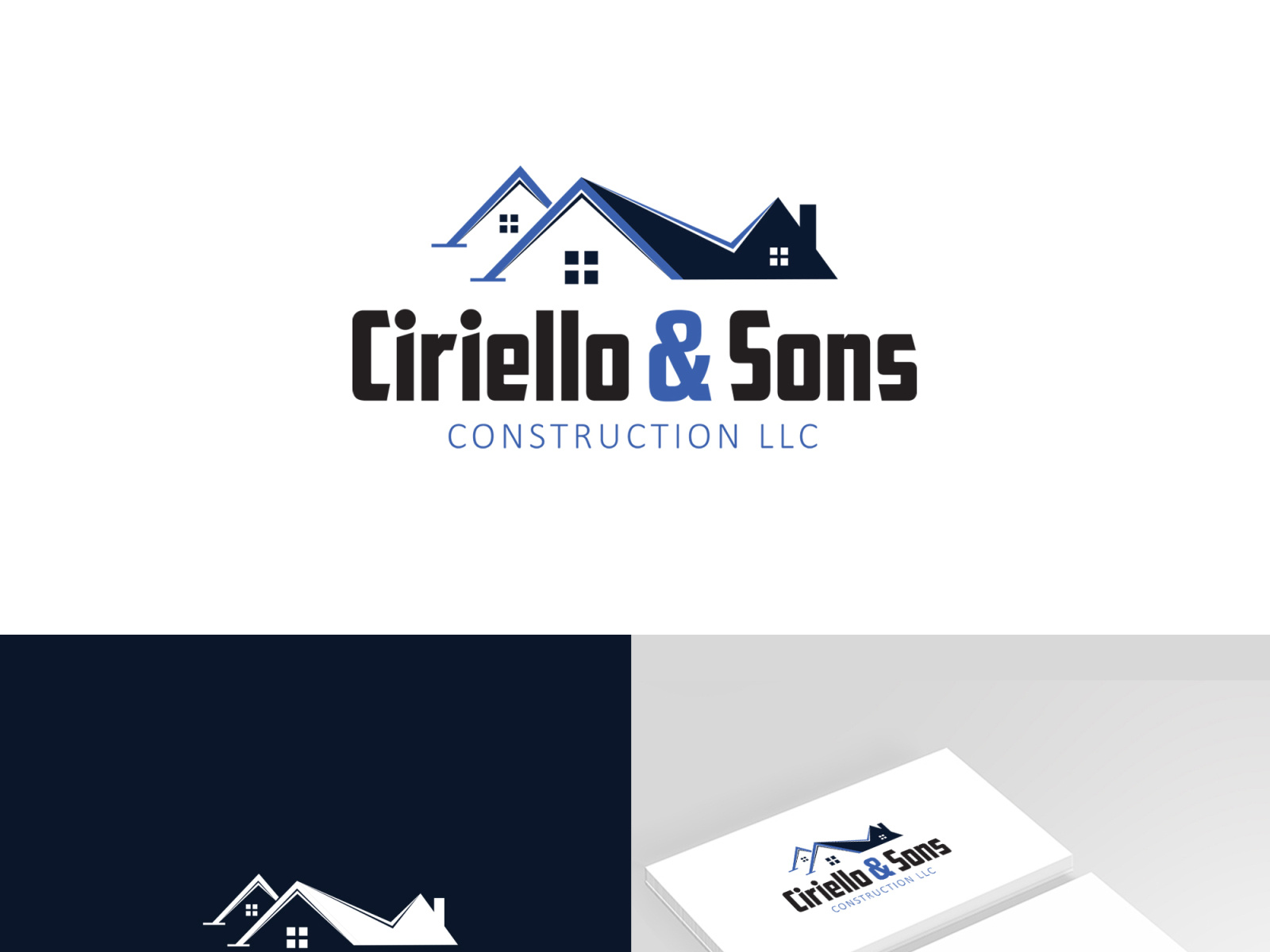 Ciriello & Sons Logo design by H&D Graphic King on Dribbble