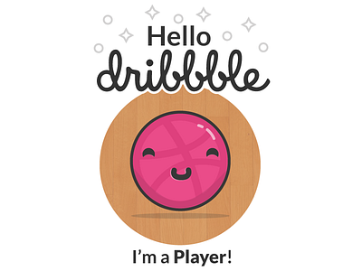 New Player ! dribbble first shot game on invite new player thanks