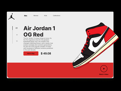 Shoe's Landing Page