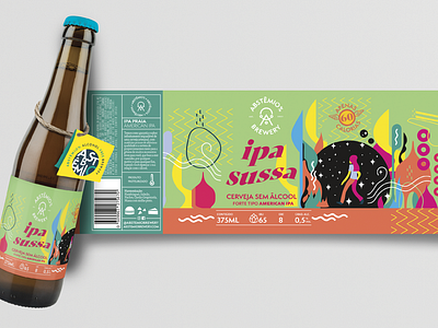 Abstemio Alcohol Free Brewery Branding and Packaging