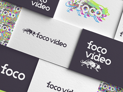 Rebranding and Visual Identity Project for 'Foco Vídeo' brand branding branding design branding identity logo logo design producer video producer visual identity