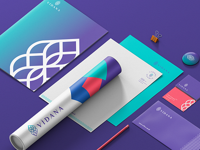 Branding and Visual Identity for Vidana brand brand design branding branding identity coach coaching esotheric graphic design holistic logo logo design visual identity