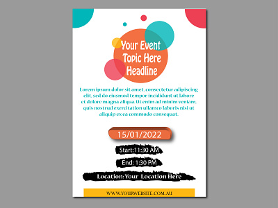 Event Flyer banner design event event flyer fastivel flyer graphic design illustration poster