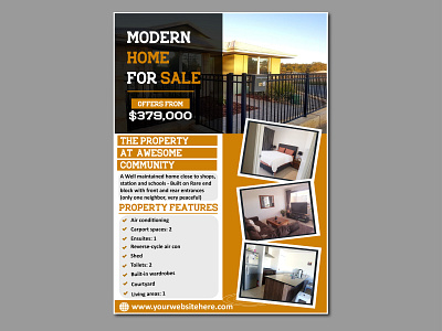 Property Real Estate Flyer Design