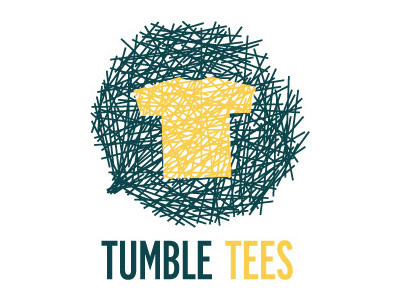 TumbleTees (Main) Logo identity logo non profit phoenix rapid refresh tumble tees