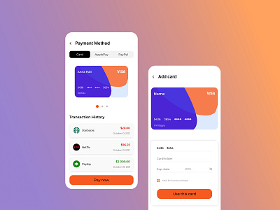 Daily UI #002 — Credit card checkout