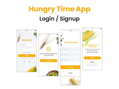 Food App app design food app foodapp minimal ui uidesign uiux ux web website