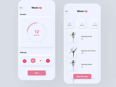 Fitme App app design fitness app gym app health minimal product design ui ui ux uidesign