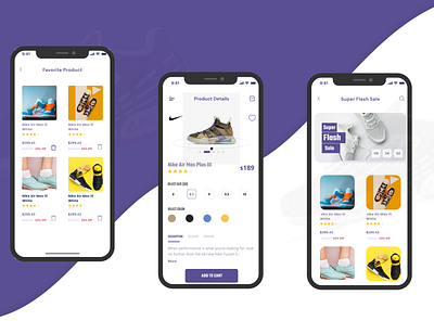 Shoe- E-commerce app branding design minimal ui uidesign