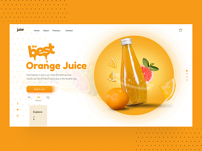 Juice Landing Page