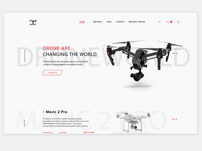 Drone Landing Page