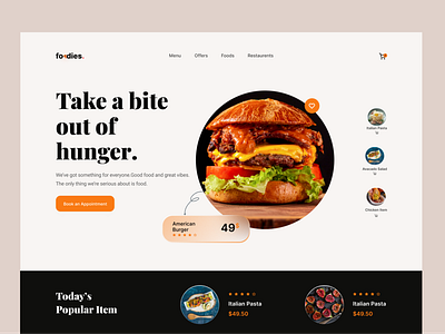 Restaurant- Website UI
