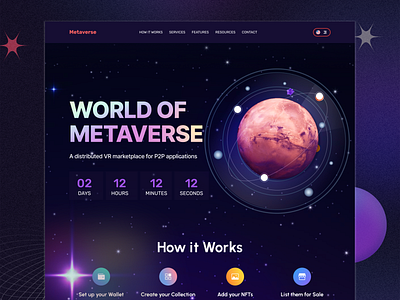 METAVERSE - Web Design