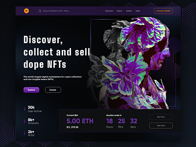 NFT Landing Page