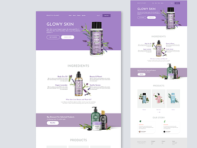 E-commerce Website UI design ecommerce landing page minimal online store popular shot shopify store ui uidesign website