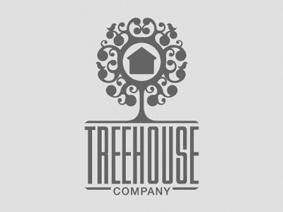 Treehouse Company Branding branding design graphic identity illustration logo typography vector