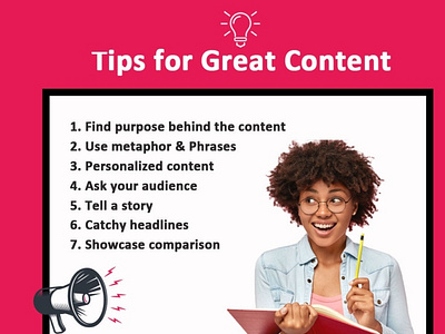 Tips for content