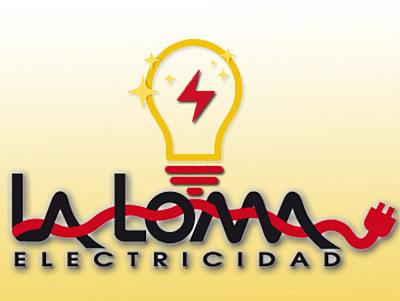 Compañía eléctrica compañia electricity elegant logo marca