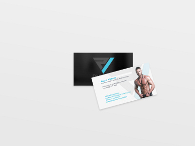 Personal Trainer Branding brand branding business card creative design graphic design logo logo design print design