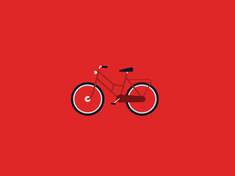 Morphing practice after animation bike bus effects flat loop morph