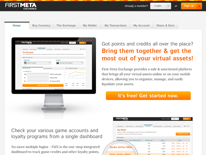 FMX Revamp 2012 web design interface design