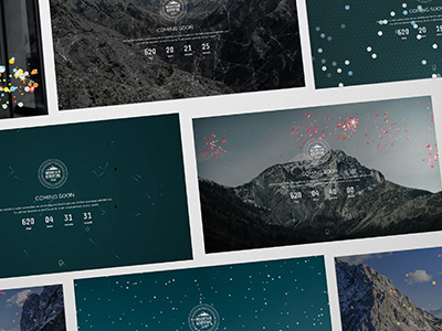 Mountain - Exclusive Coming Soon WordPress Theme under construction responsive parallax one page minimal elegant creative countdown coming soon clean business wordpress