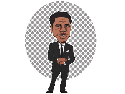 Jigga art character design icon illustration jayz rap