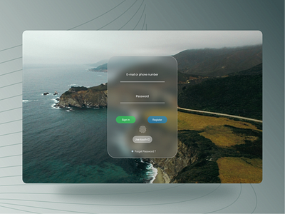 login page 2 graphic design mobile app prototype ui ui kit web designer