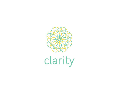 Clarity Concept Logo clarity concept logo shape type