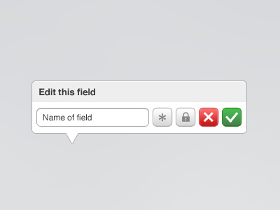 Pop Over popover buttons popup edit field pop over pop up