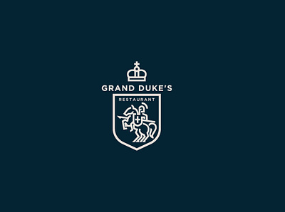 GRAND DUKE's branding design icon illustration illustrator logo minimal vector