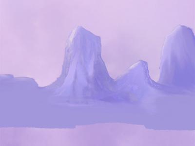 Photoshop Artwork artwork mountins photoshop purple