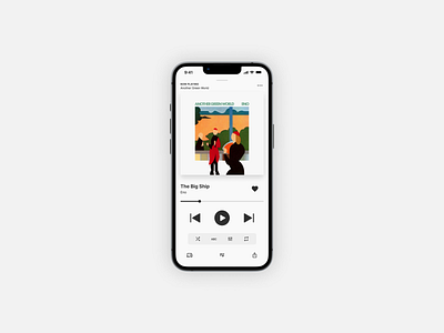 Music Streaming App – Now Playing