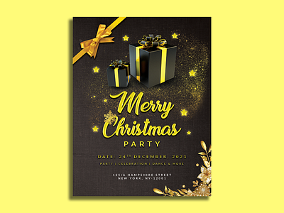 Christmas Flyer 2021 | Party Flyer | Event Flyer