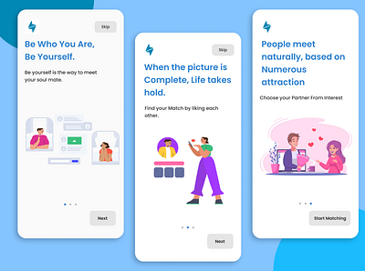 Splash Screen of Dating App 3d animation app art branding design graphic design icon illustration logo motion graphics typography ui ux
