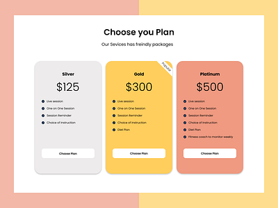 Pricing Page