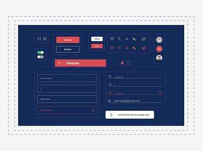 UI Components branding graphic design ui