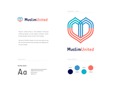 Muslim United (MU) Logo android application color community icon icon design icon designer iconography islam logo mobileapp muslim ummah