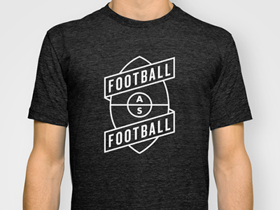 Available Now! badge design football illustration logo merchandise soccer t shirt tee