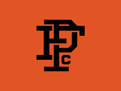 PFC club football logo retro