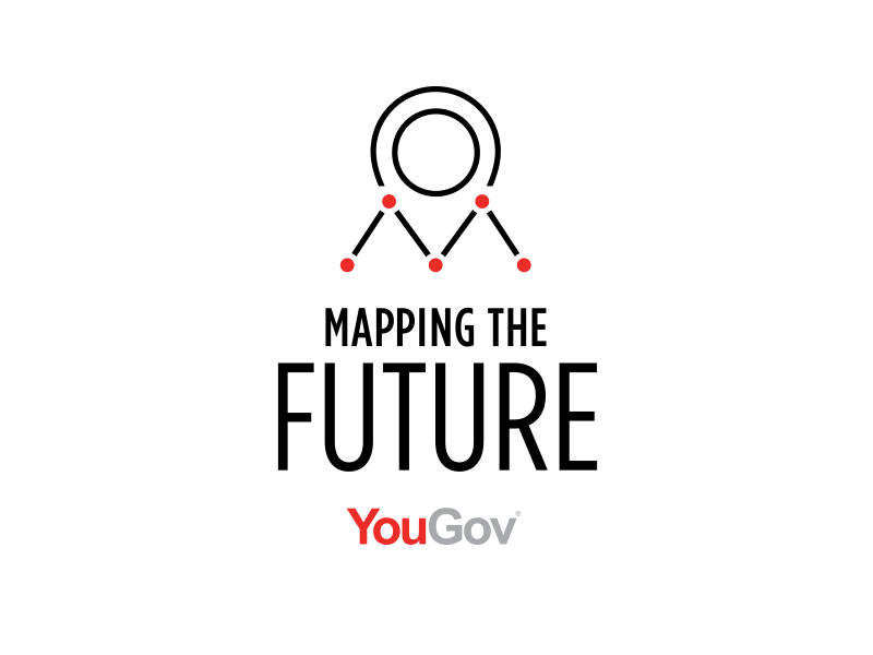 Mapping the Future Logo Concept analytics data future logo map mapping vector