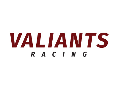 Valiants Racing Logo automotive cars logo mark racing type