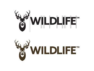 Wildlife - #ThirtyLogos animal deer grid logo mark outdoors thirtylogos wildlife